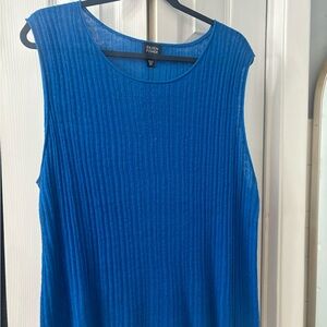 Eileen Fisher Vibrant Blue Tank Top